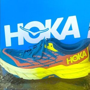 Hoka Speed Goat 5 Trail Running Shoes. Men’s size 11.5 Wide
